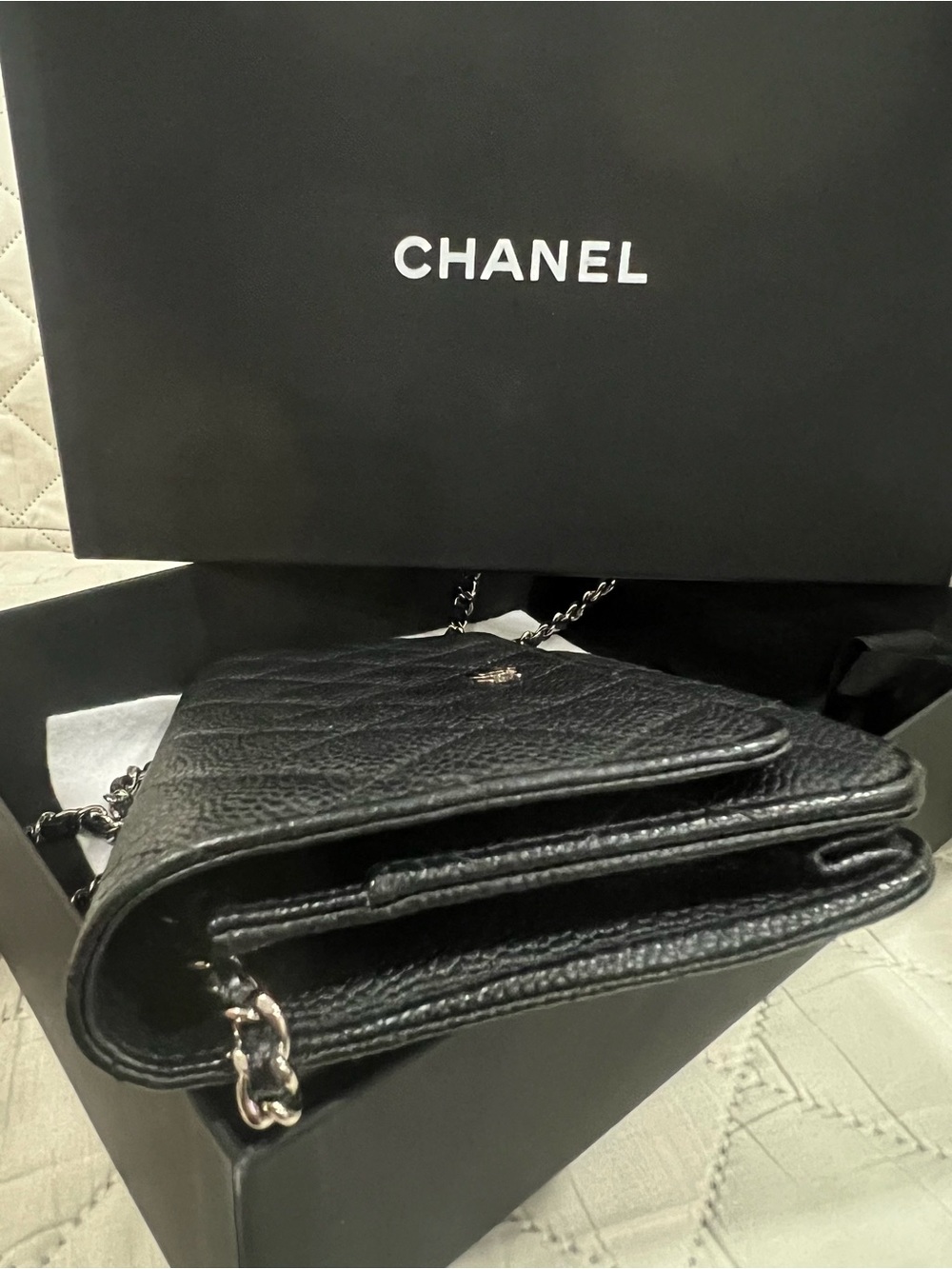 Chanel Classic Caviar WOC Crossbody - Picture 3 of 10